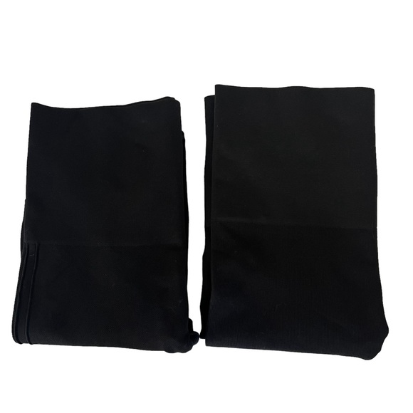 Set‎ of 2 Black Spanx Leggings Size M - Picture 1 of 9